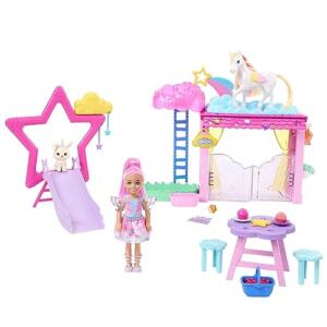 Barbie Chelsea Doll and Baby Pegasus Playset