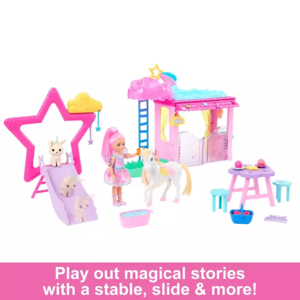 Barbie Chelsea Doll and Baby Pegasus Playset - Image 5