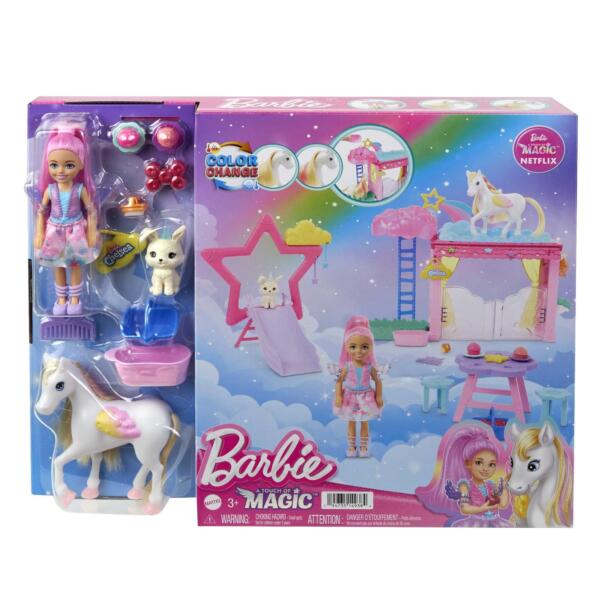 Barbie Chelsea Doll and Baby Pegasus Playset - Image 8