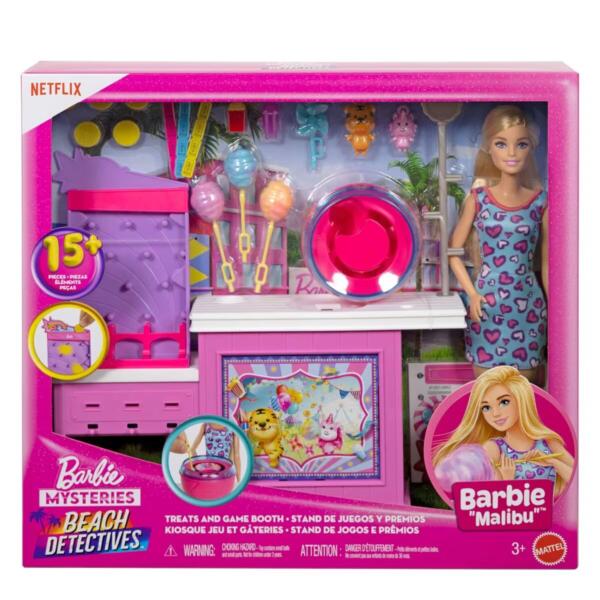 Barbie Mysteries Beach Detectives Treats and Game Booth - Image 5