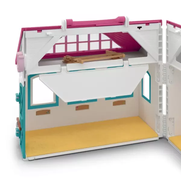 Schleich 42703 Horse Club Open Stable Little Horseshoe - Image 2