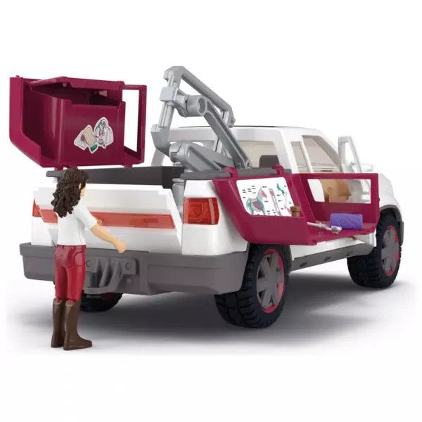 Schleich 42704 Horse Club Mobile Vet with Trailer - Image 4