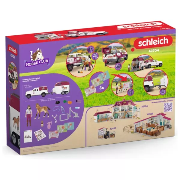 Schleich 42704 Horse Club Mobile Vet with Trailer