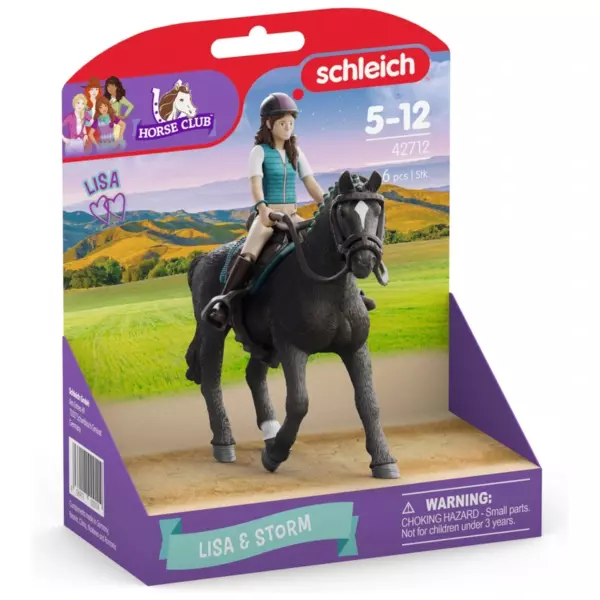 Schleich 42712 Horse Club Lisa & Storm Horse Set - Image 3
