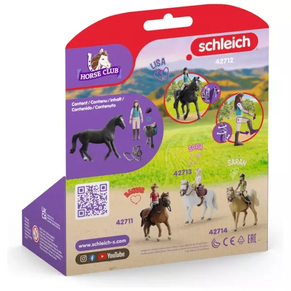 Schleich 42712 Horse Club Lisa & Storm Horse Set - Image 2