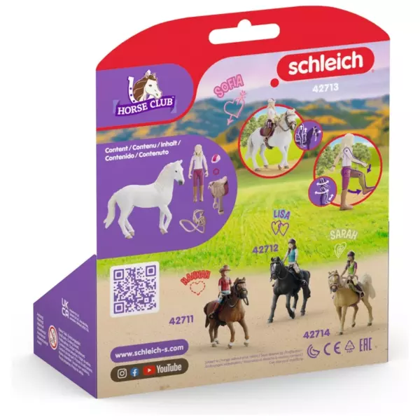 Schleich 42713 Horse Club Sofia & Blossom Horse Set - Image 2