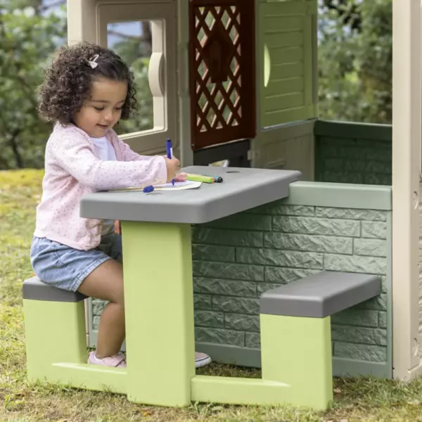 Smoby Life Picnic Table (Playhouse Accessory) - Image 3