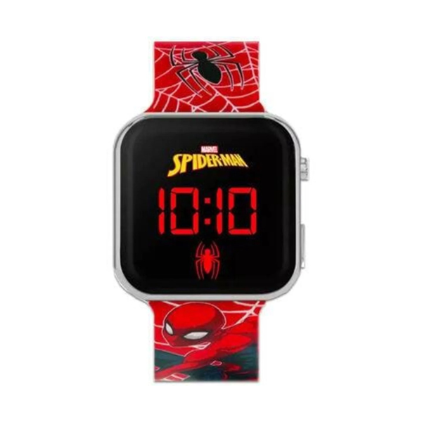 Marvel Spiderman LED Silicone Strap Watch