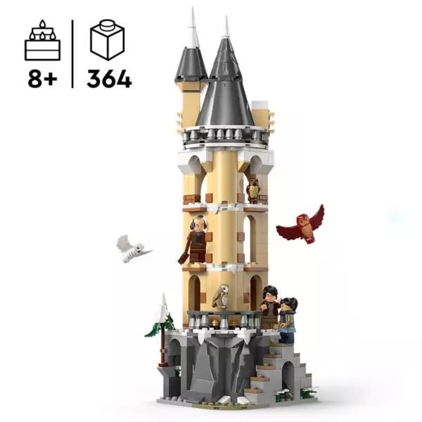 LEGO Harry Potter 76430 Hogwarts Castle Owlery Set - Image 4