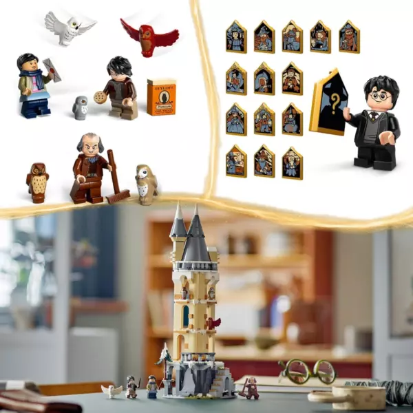 LEGO Harry Potter 76430 Hogwarts Castle Owlery Set - Image 6