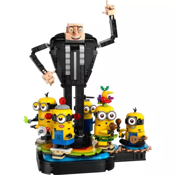 LEGO Despicable Me 4 75582 Brick-Built Gru and Minions Set - Image 3