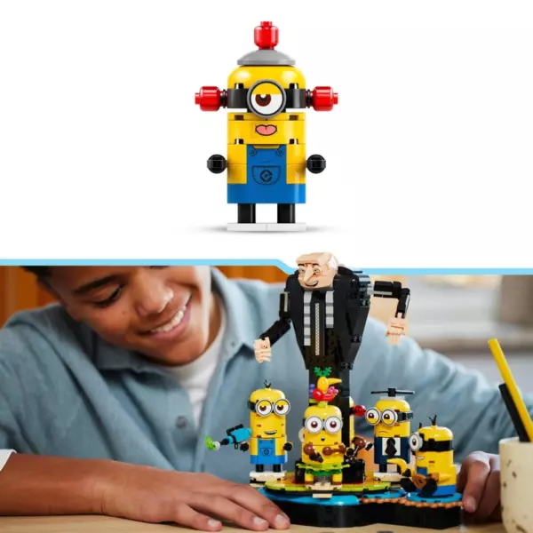 LEGO Despicable Me 4 75582 Brick-Built Gru and Minions Set - Image 5