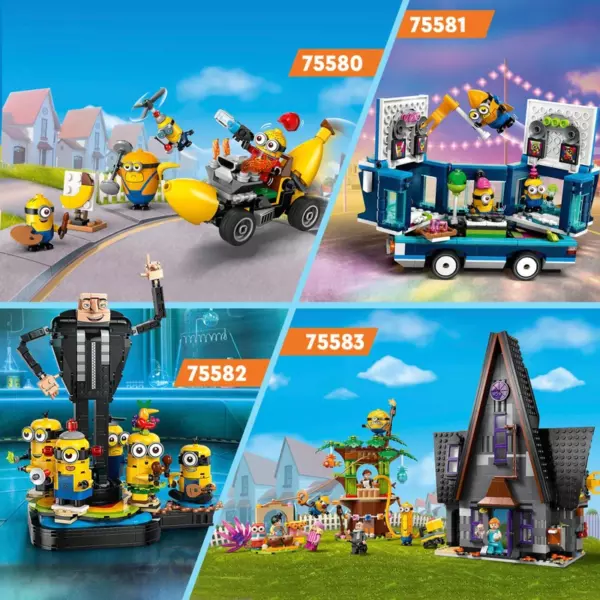LEGO Despicable Me 4 75582 Brick-Built Gru and Minions Set - Image 6