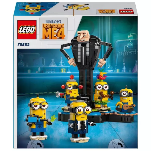 LEGO Despicable Me 4 75582 Brick-Built Gru and Minions Set - Image 8