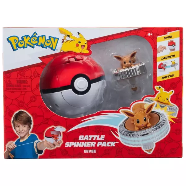 Pokémon Pokémon Battle Spinner Pack Eevee and Poke Ball - Image 2