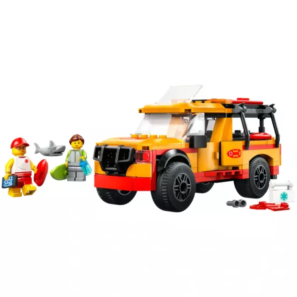 LEGO City 60453 Lifeguard Beach Rescue Truck Set - Image 3
