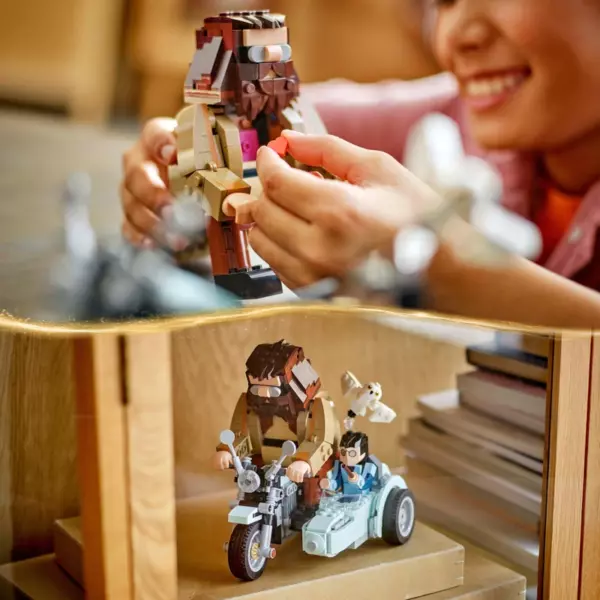 LEGO Harry Potter 76443 Hagrid & Harry's Motorcycle Ride Set - Image 5