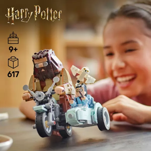 LEGO Harry Potter 76443 Hagrid & Harry's Motorcycle Ride Set - Image 7