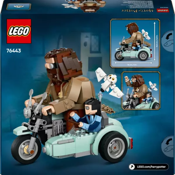 LEGO Harry Potter 76443 Hagrid & Harry's Motorcycle Ride Set - Image 8