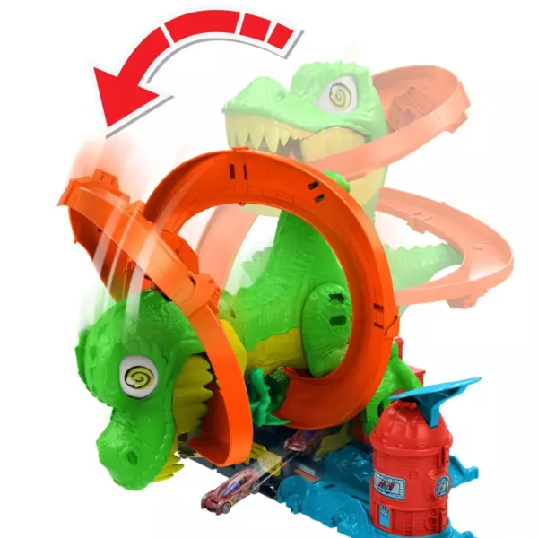 Hot Wheels City T-Rex Blaze Battle Playset - Image 7