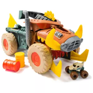 Monster Jam Mini Jams Playset Megalodon Mad Hog Chomper