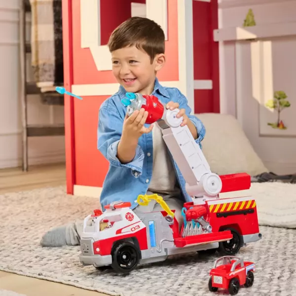 PAW Patrol Fire Rescue Rapid Reload Fire Truck with Lights and Sounds - Image 7
