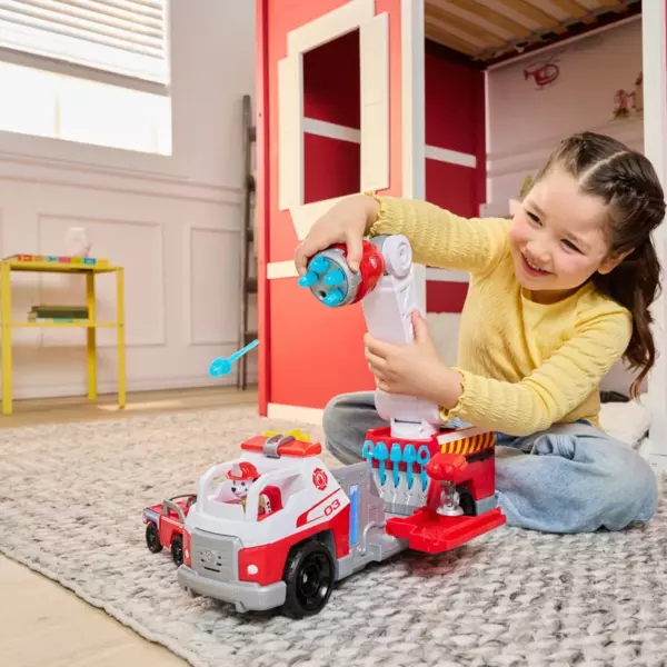 PAW Patrol Fire Rescue Rapid Reload Fire Truck with Lights and Sounds - Image 5