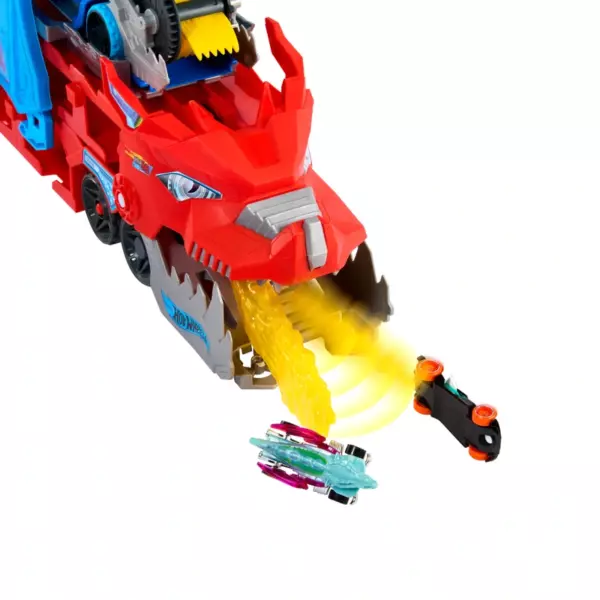 Hot Wheels City Ultimate Dual Dragon Transporter Playset - Image 7