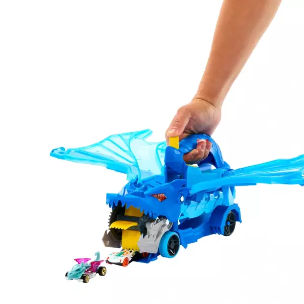 Hot Wheels City Ultimate Dual Dragon Transporter Playset - Image 6