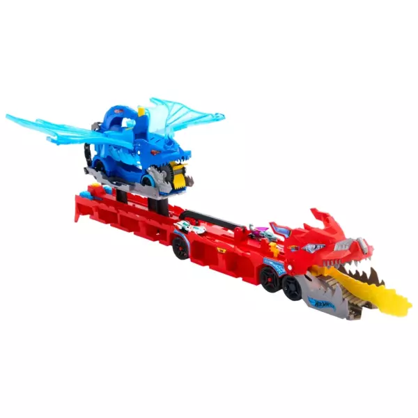 Hot Wheels City Ultimate Dual Dragon Transporter Playset - Image 5