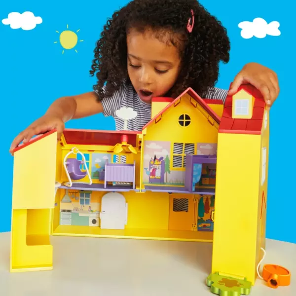 Peppa Pig's Big Family House Playset with Baby Evie Playset - Image 7