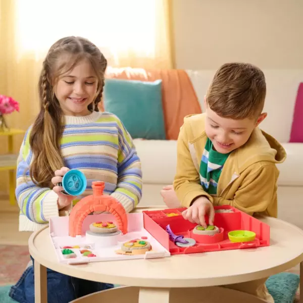 Kinetic Sand SquishPizza Rising Pizza Playset - Image 2