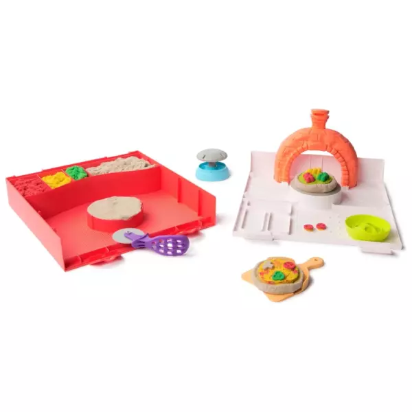 Kinetic Sand SquishPizza Rising Pizza Playset - Image 5