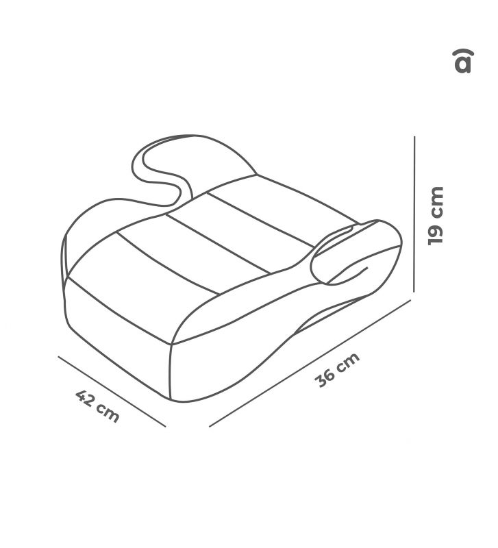 Asalvo Pamy R129 Booster Cushion (125-150cm) - Image 6