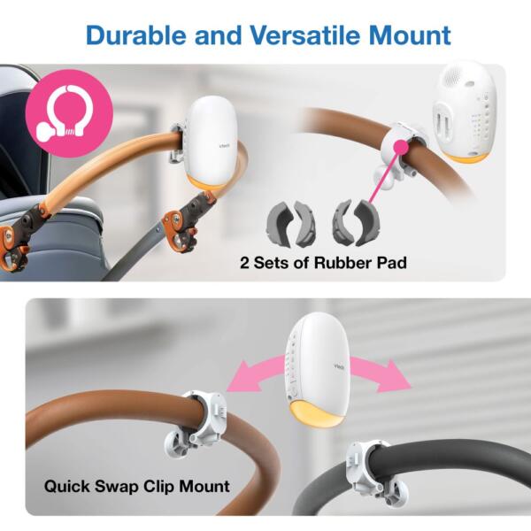 VTech V-Hush Rocker Sound & Motion Stroller Soother - Image 4