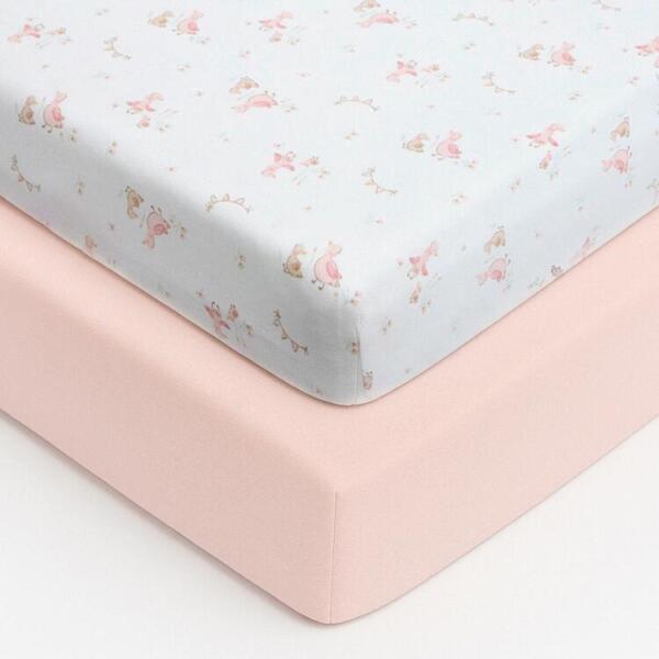 baby elegance travel cot sheets little ducks