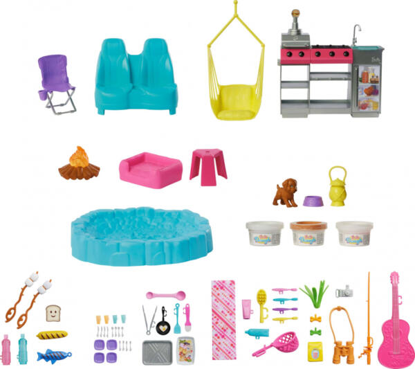 Barbie Dream Camper Playset with Roof Tent - Image 7