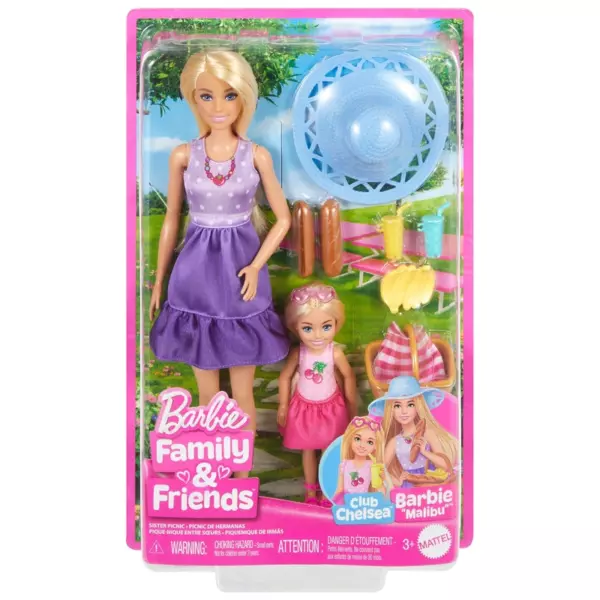 Barbie Family & Friend Malibu and Chelsea Dolls 2 Pack - Image 6