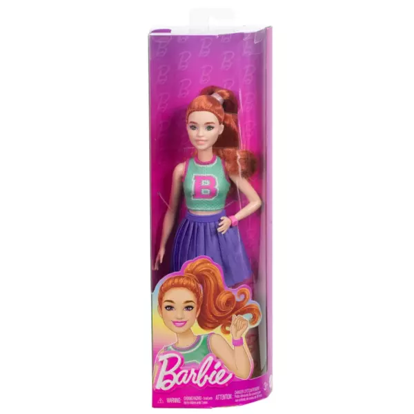 Barbie Fashionistas Doll 232 Barbie with Red Hair - Image 6
