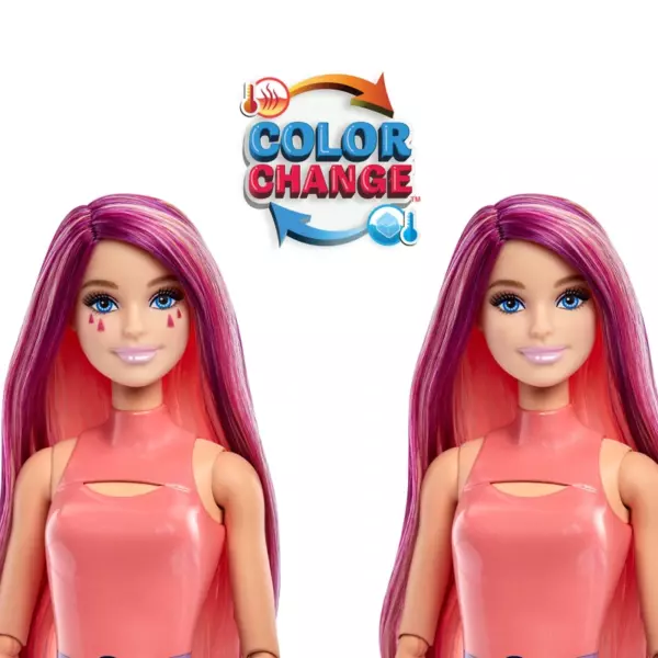 Barbie Pop Reveal Bubble Tea Mango Mochi Doll - Image 3