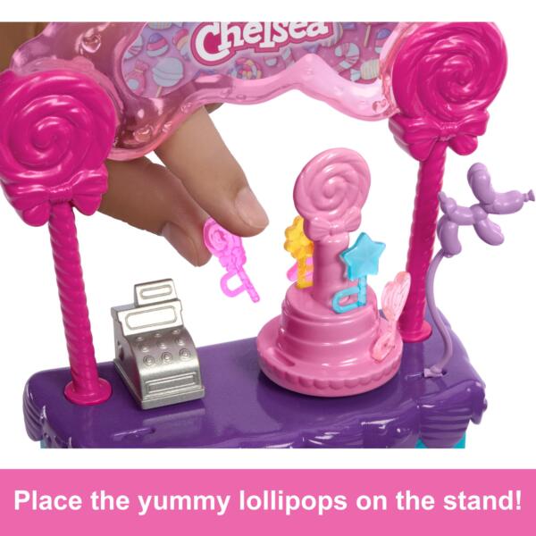 Barbie & Stacie to the Rescue Lollipop Candy Stand Playset - Image 4