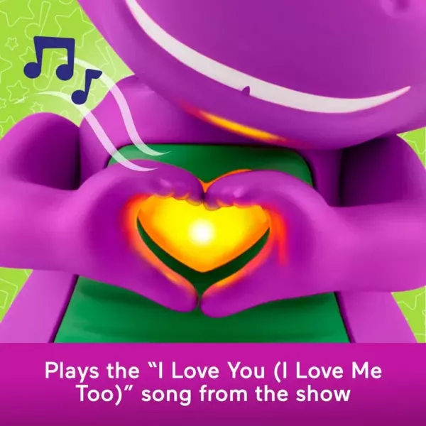 Barney's World Heart Hands Figure - Image 4