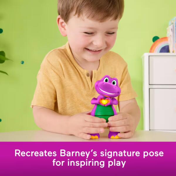 Barney's World Heart Hands Figure - Image 2