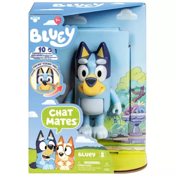 Bluey Chat Mates Figure Single Pack Bluey - Image 5