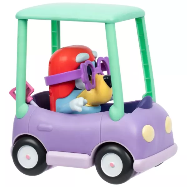 Bluey Chat Mates Figure & Vehicle Grannies Car with Janet - Image 5