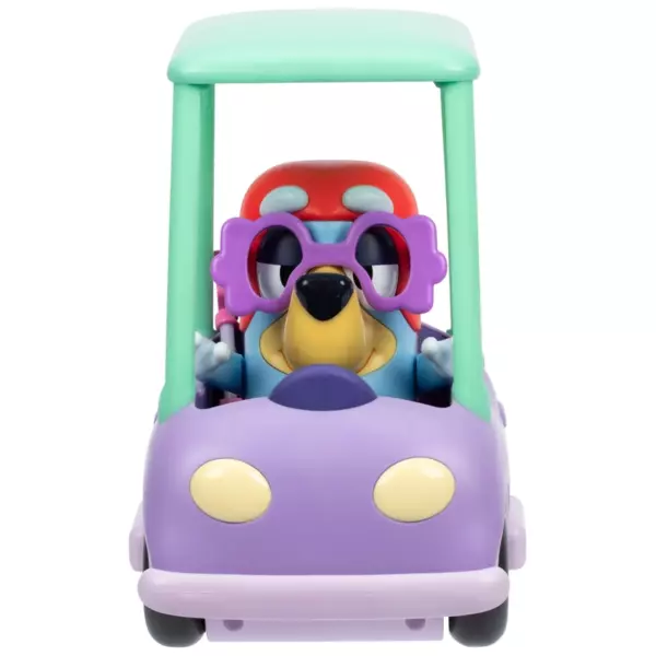 Bluey Chat Mates Figure & Vehicle Grannies Car with Janet - Image 6