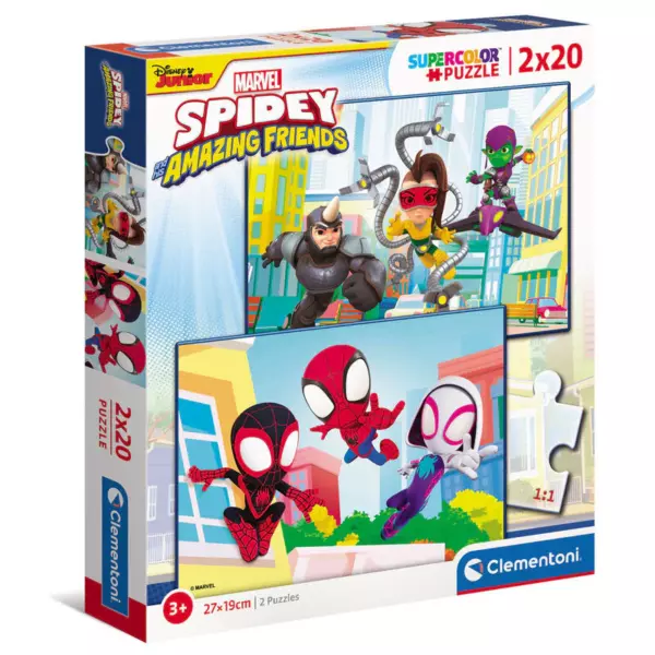 Clementoni Spidey 2 x 20 Piece Puzzles