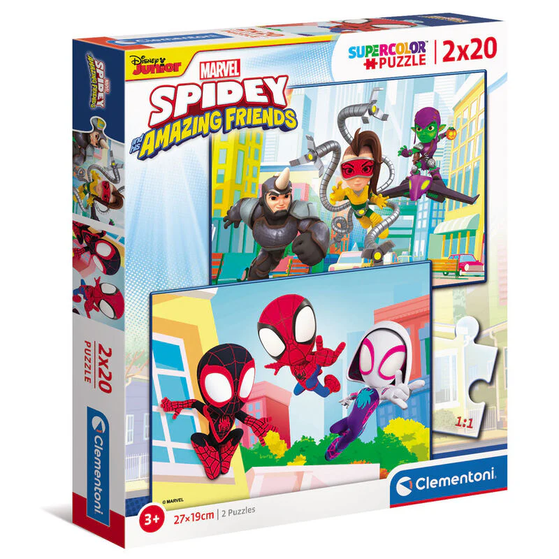 Clementoni Spidey 2 x 20 Piece Puzzles