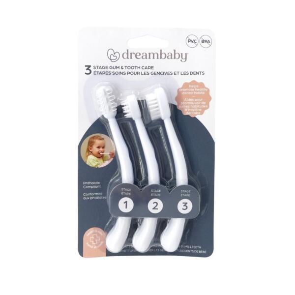 Dreambaby 3 Stage Baby Gum and Tooth Care set - Image 2