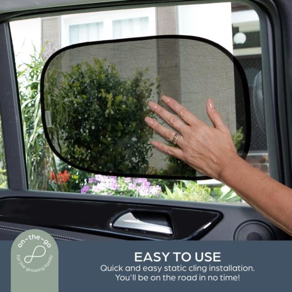 Dreambaby Insta-Cling Car Shades 2 Pack - Image 5